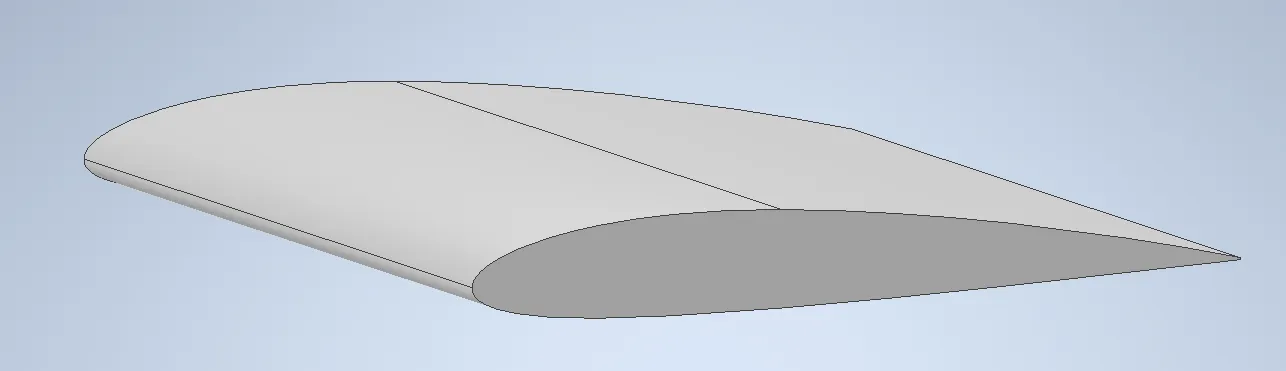 Cánh NACA (Có sẵn 10 mẫu bao gồm NACA-2412!) - Image 1