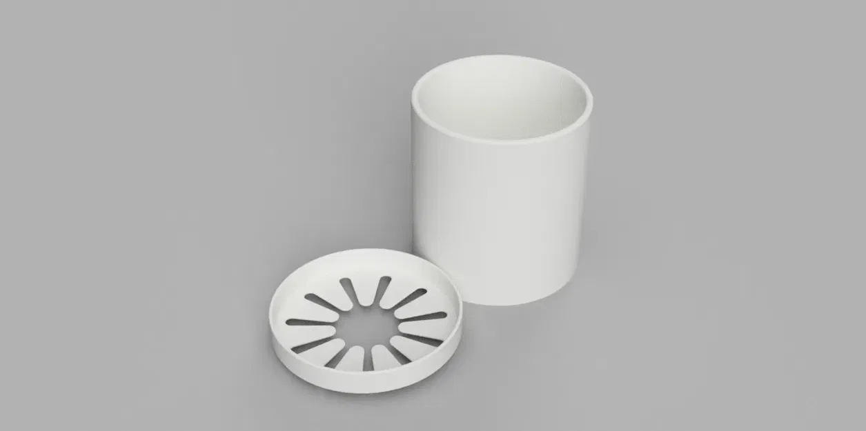 Chậu Vệ Sinh Dụng Cụ Tách Decal - Image 7