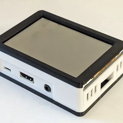 Vỏ Raspberry Pi 3A với màn hình TFT 3.5 inch