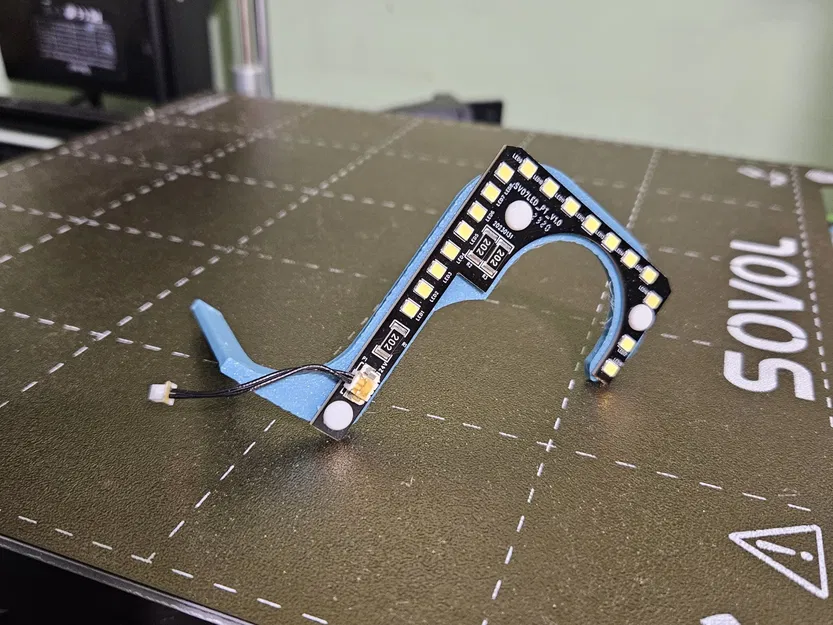 Giá đỡ đèn LED cho đầu in Sovol sv07+ - Image 1