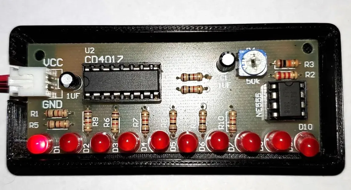 Hộp lưu trữ cho bộ hàn LED Chaser mô-đun ánh sáng chảy nước - Image 4