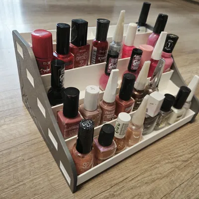 Kệ Đựng Sơn Móng Tay Kiểu Xếp Hình Puzzle