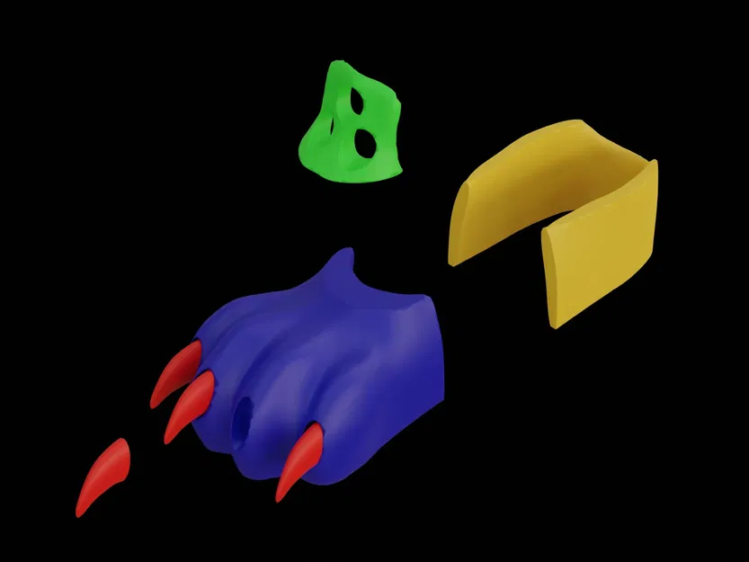 Bàn chân thú cho trang phục fursuit - Image 2