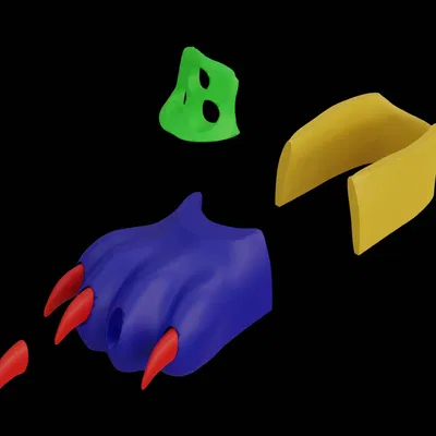 Bàn chân thú cho trang phục fursuit