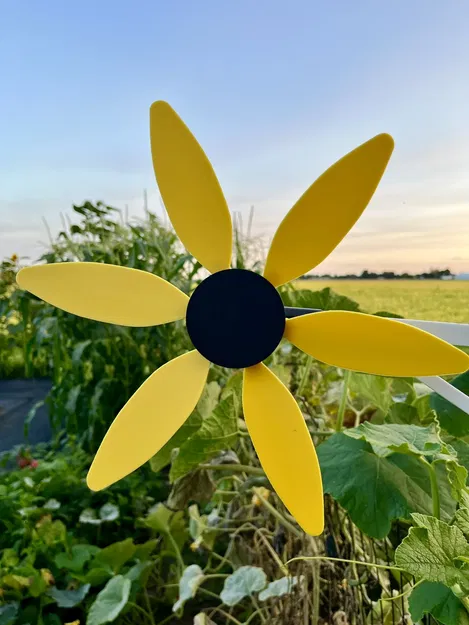 Chong chóng Vườn Kép - In Dễ Dàng, Lắp Ghép - Image 3