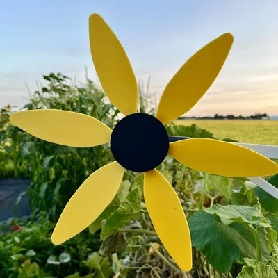 Chong chóng Vườn Kép - In Dễ Dàng, Lắp Ghép