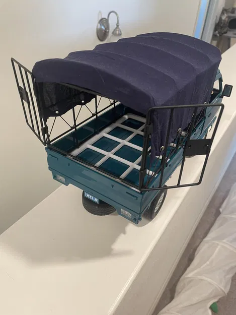 Bản remix đế Gridfinity WPL D12 cho xe tải kei RC - Image 1