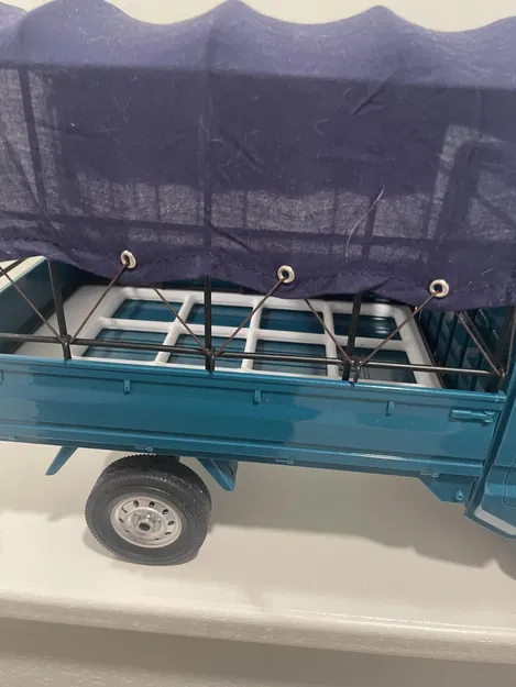 Bản remix đế Gridfinity WPL D12 cho xe tải kei RC - Image 2