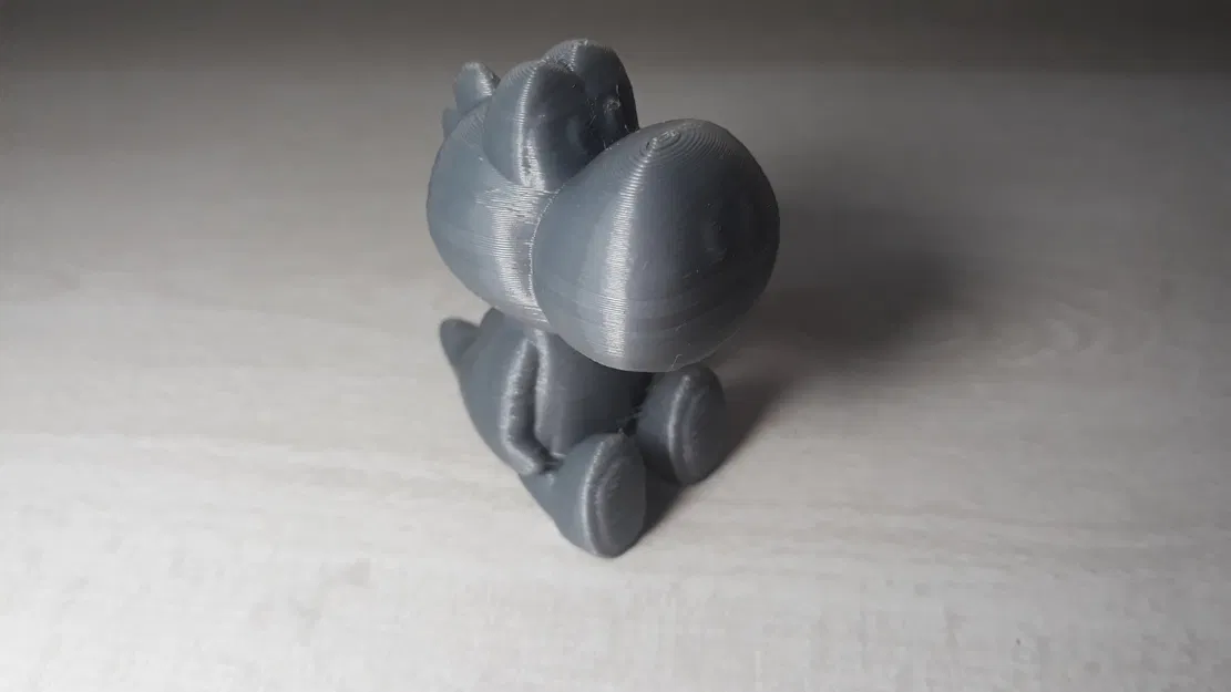 Yoshi dễ thương với thiết kế in 3D đơn giản - Image 2