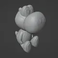 Yoshi dễ thương với thiết kế in 3D đơn giản - Thumbnail 3