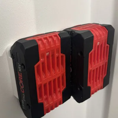 Giá đỡ pin Bosch 18V - Nhiều pin