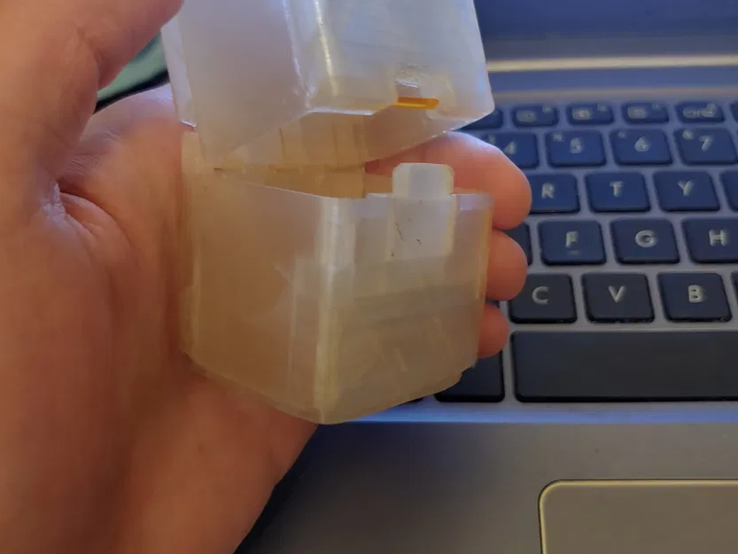 Hộp lưu trữ Gridfinity Go! với chốt pin filament - Image 2