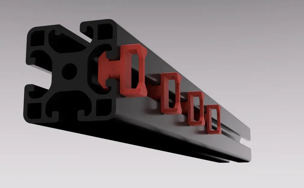 Kẹp T-Slot Giữ Đèn LED Strip - Image 3