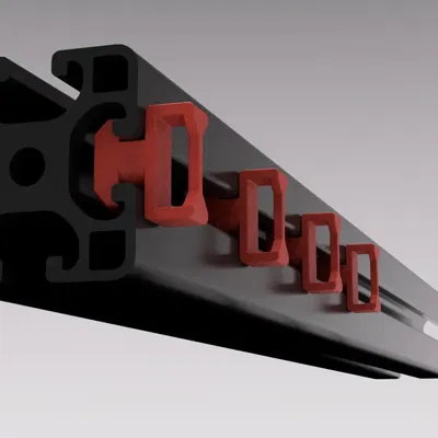 Kẹp T-Slot Giữ Đèn LED Strip