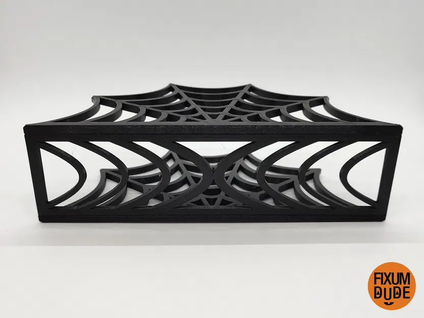 Giá đỡ khăn ăn hình mạng nhện cho bàn tiệc Halloween - Image 3