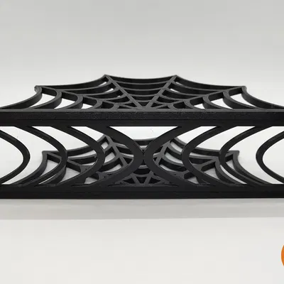 Giá đỡ khăn ăn hình mạng nhện cho bàn tiệc Halloween