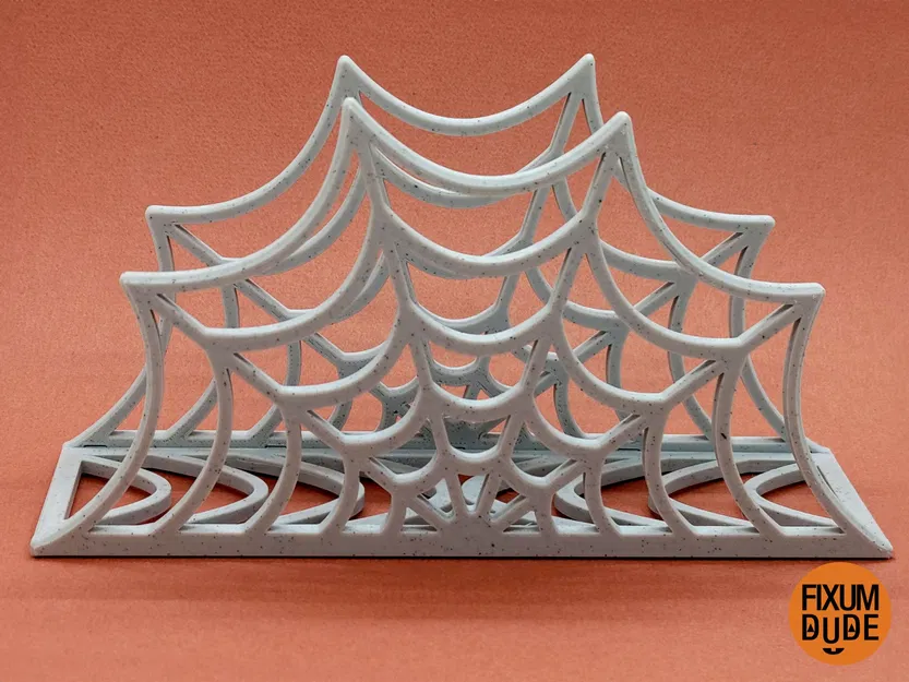 Giá đỡ khăn ăn hình mạng nhện cho bàn tiệc Halloween - Image 6