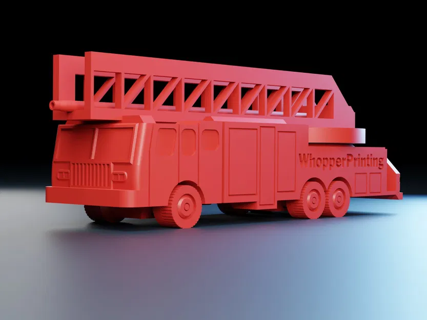 Xe Cứu Hỏa In Tại Chỗ - Phiên Bản Miễn Phí - Image 10