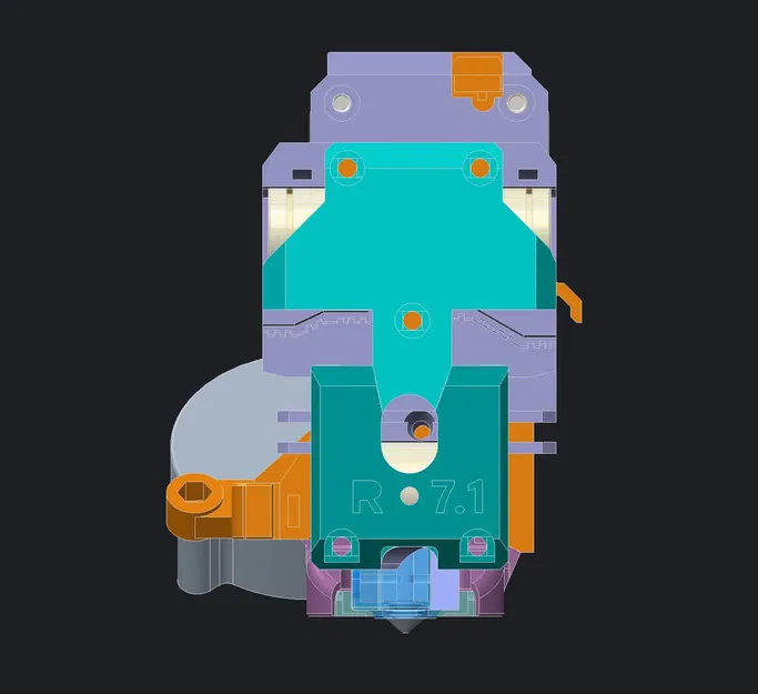 Cải tiến x-carriage MK3S+ với thiết kế hai phần dễ thay thế - Image 1