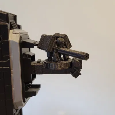 Gắn PDC từ tính cho mô hình Rocinante của Martin