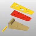 Giá đỡ cửa hình miếng pizza có vỏ nhồi phô mai - Thumbnail 5