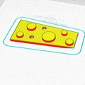 Giá đỡ cửa hình miếng pizza có vỏ nhồi phô mai - Thumbnail 8