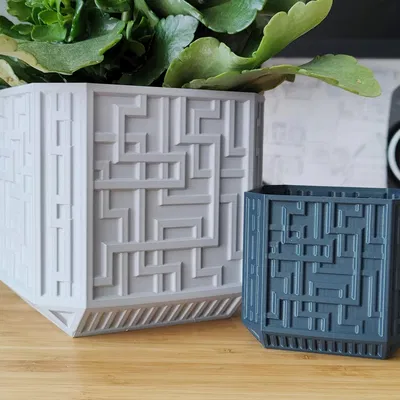 Chậu cây hình khối Precursor trong Subnautica