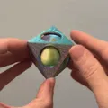 Cầu xoay bên trong khối bát diện | Đồ chơi fidget in-place - Thumbnail 4