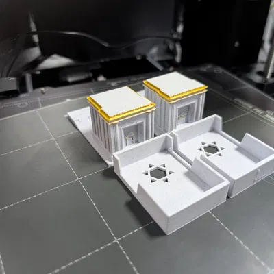 Mô hình Nhà Tefillin - Ngôi đền mới với cải tiến nhỏ