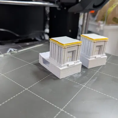 Mô hình Nhà Tefillin - Ngôi đền mới với cải tiến nhỏ