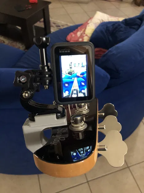 Kẹp đầu cần đàn bass/guitar cho GoPro - Image 4