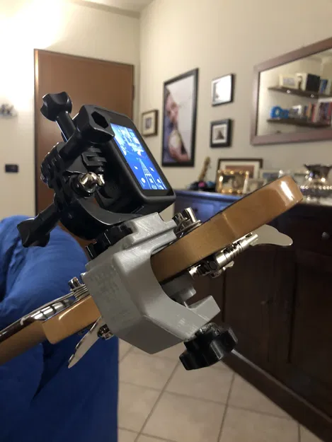 Kẹp đầu cần đàn bass/guitar cho GoPro - Image 6