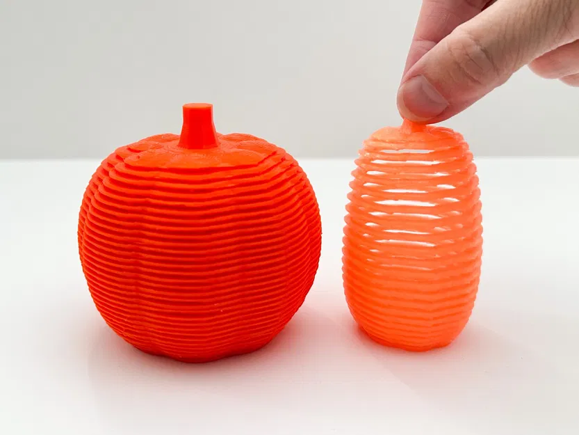 Bộ đôi bí ngô đàn hồi và co giãn kích thước lớn nhỏ - Image 1