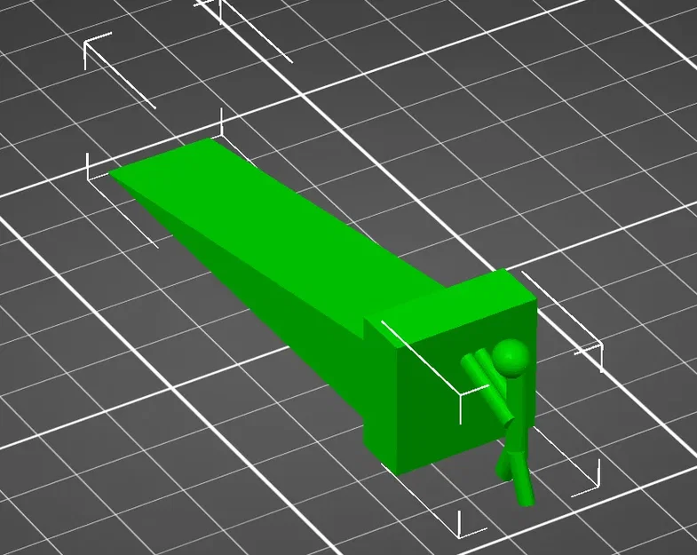 Giá đỡ cửa hình người giữ cửa độc đáo - Image 1
