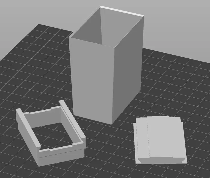 Hộp mini với nắp trượt để lưu trữ dụng cụ nhỏ - Image 4