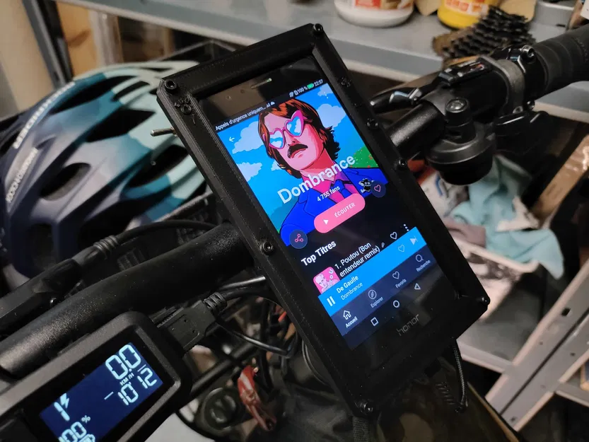 Giá đỡ smartphone cho xe đạp Decathlon Riverside 500e - Image 1