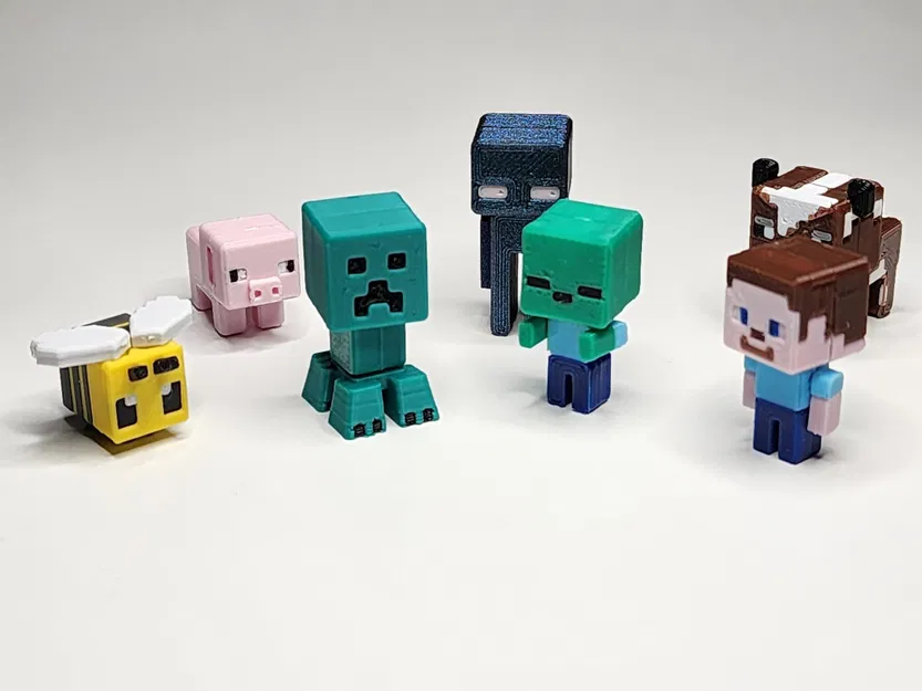 Bộ nhân vật mini Zombie lấy cảm hứng từ Minecraft - Image 2