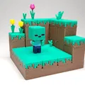 Bộ nhân vật mini Zombie lấy cảm hứng từ Minecraft - Thumbnail 3