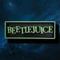 Biển hiệu phòng chiếu phim Beetlejuice tùy chỉnh màu sắc - Thumbnail 1