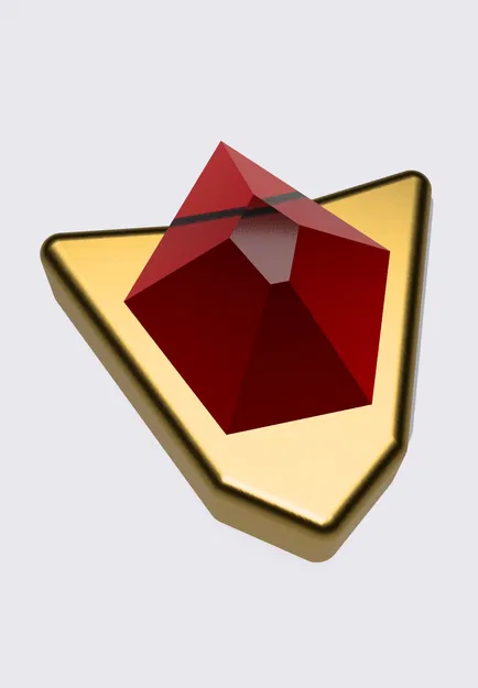 Ngọc ruby của Goron - viên đá tâm linh của lửa - Image 1