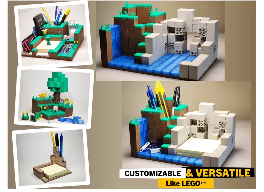 Xây dựng mô hình căn cứ/Diorama theo phong cách Minecraft - Image 2