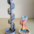 Tháp xúc xắc mô-đun với cầu thang lâu đài - Thumbnail 5