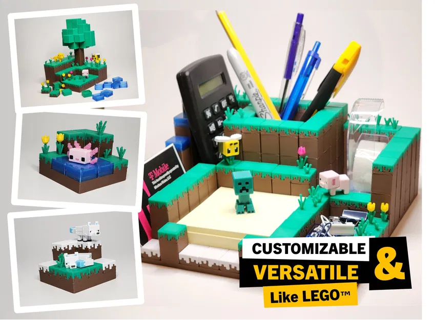 Xây dựng mô hình căn cứ/Diorama theo phong cách Minecraft - Image 4