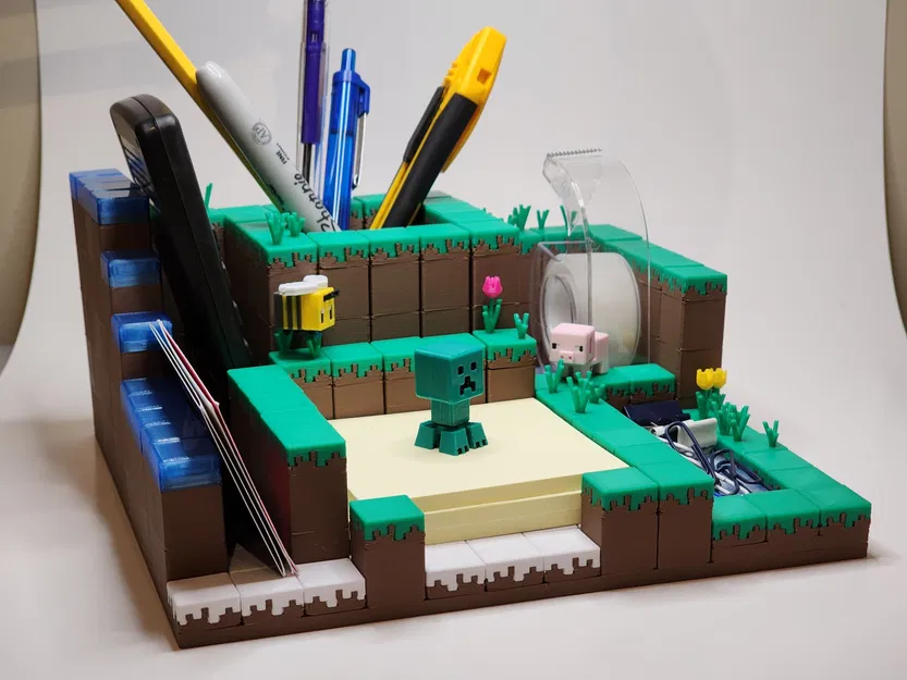 Xây dựng mô hình căn cứ/Diorama theo phong cách Minecraft - Image 6