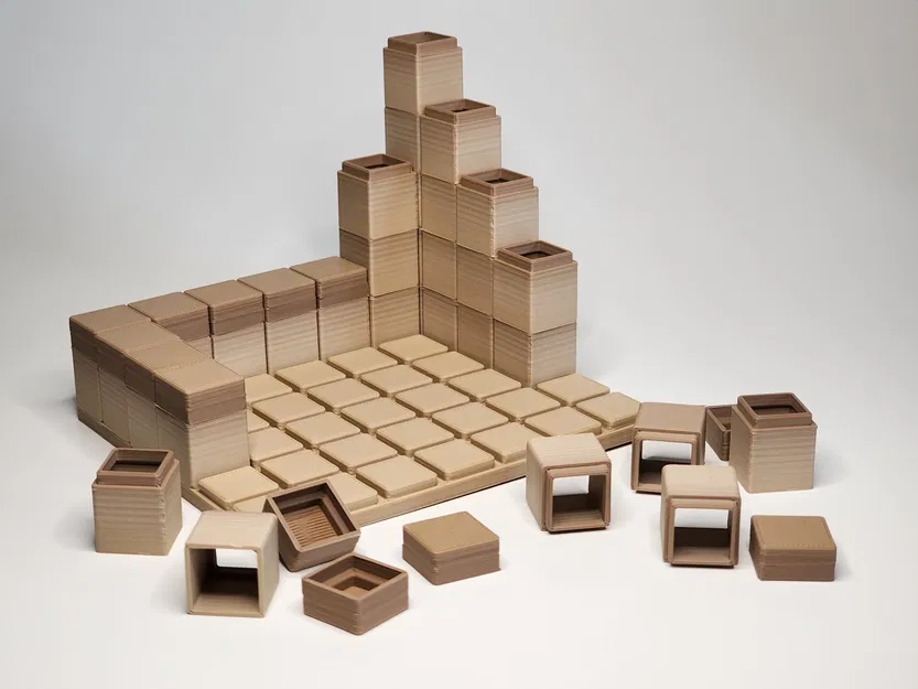 Xây dựng mô hình căn cứ/Diorama theo phong cách Minecraft - Image 8