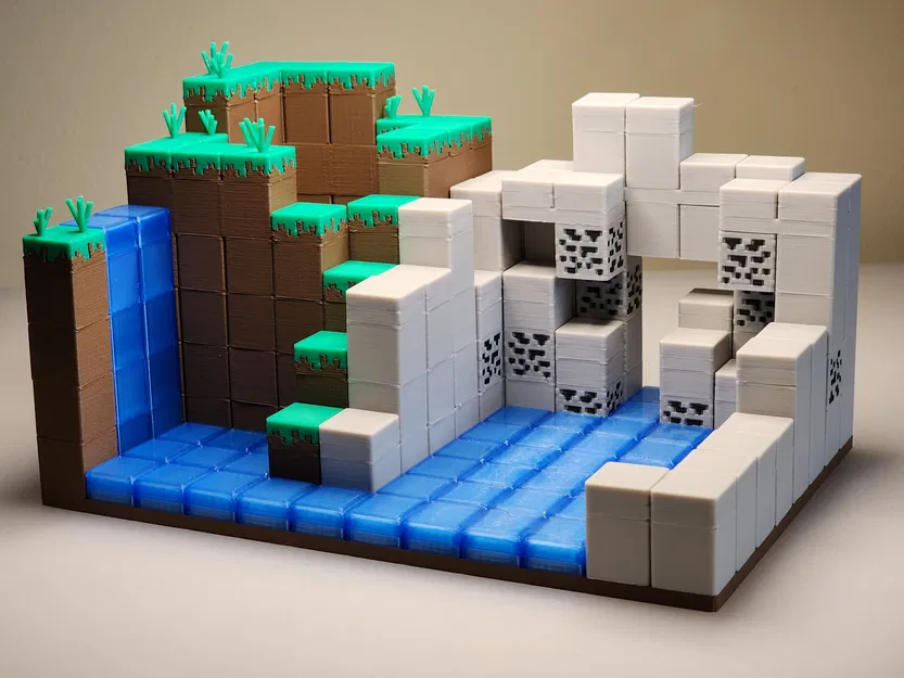 Xây dựng mô hình căn cứ/Diorama theo phong cách Minecraft - Image 10