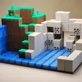 Xây dựng mô hình căn cứ/Diorama theo phong cách Minecraft - Thumbnail 10