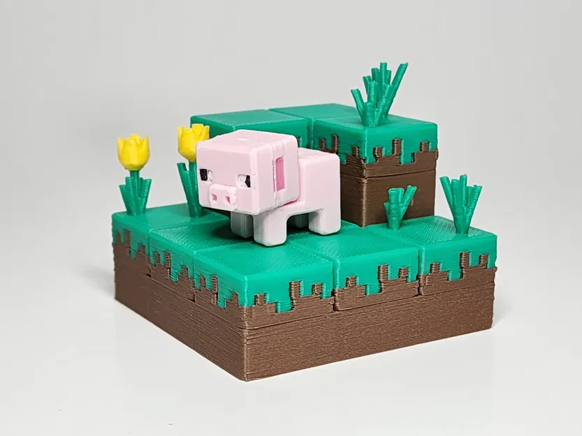 Xây dựng mô hình căn cứ/Diorama theo phong cách Minecraft - Image 15