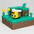 Xây dựng mô hình căn cứ/Diorama theo phong cách Minecraft - Thumbnail 17