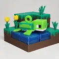 Xây dựng mô hình căn cứ/Diorama theo phong cách Minecraft - Thumbnail 18